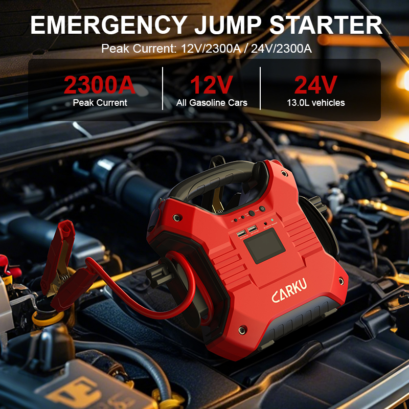 Jump Starter 24V Heavy Duty - Lifepo4 Jump Starter Fast Charge Power