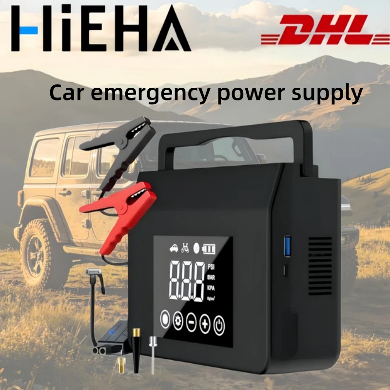 Portable Jump Starter 4000A - Hieha Portable Car Jump Starter 4000A