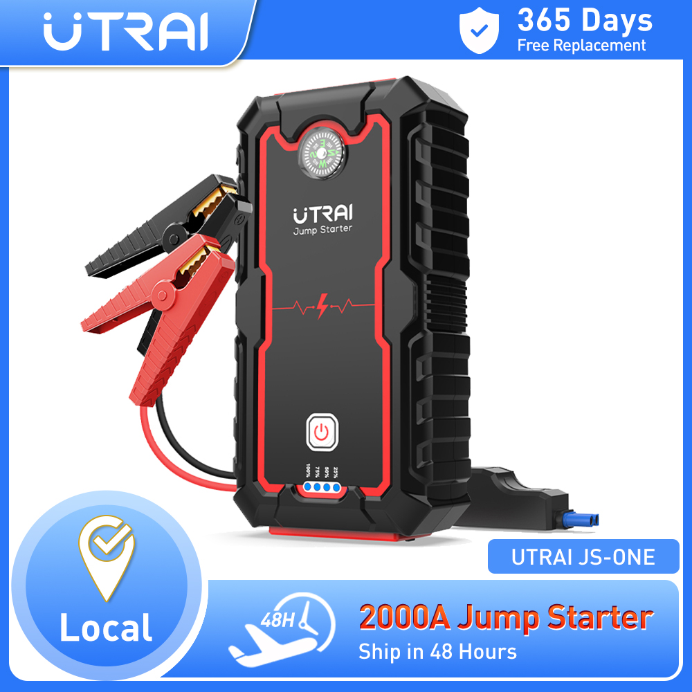 Jump Starter Cable 2000A - UTRAI Power Bank 2000A Jump Starter