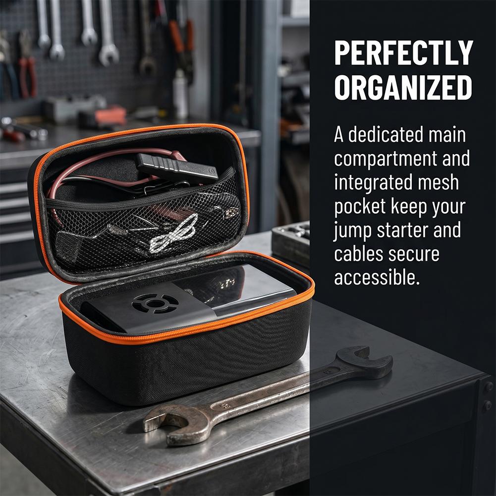 Jump Starter Case Hard Shell - Hard Shell EVA Storage Carrying Case