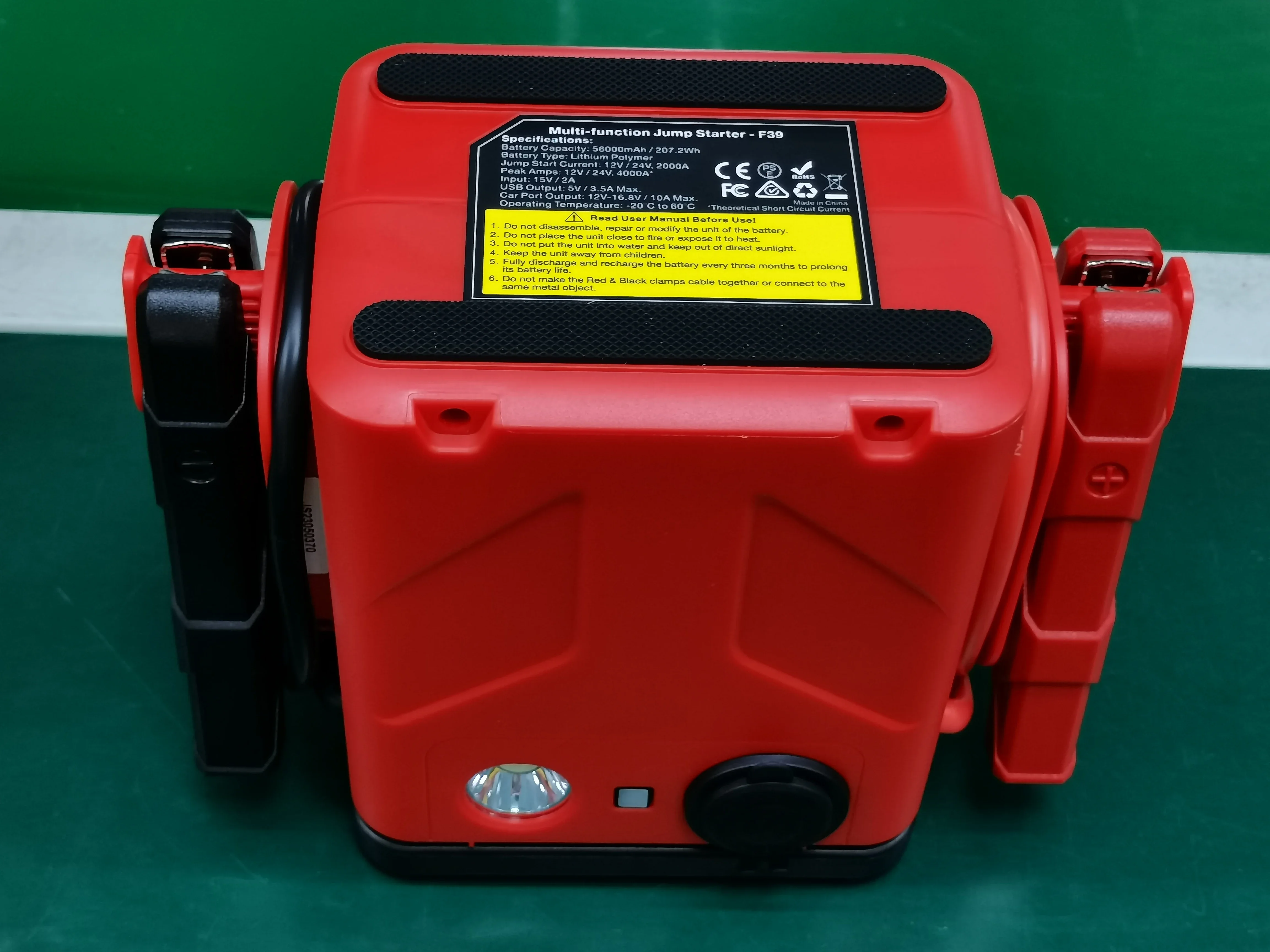 Car Jump Starter 12V 24V Truck - 2025Emergency Car Jump Starter Kit Car