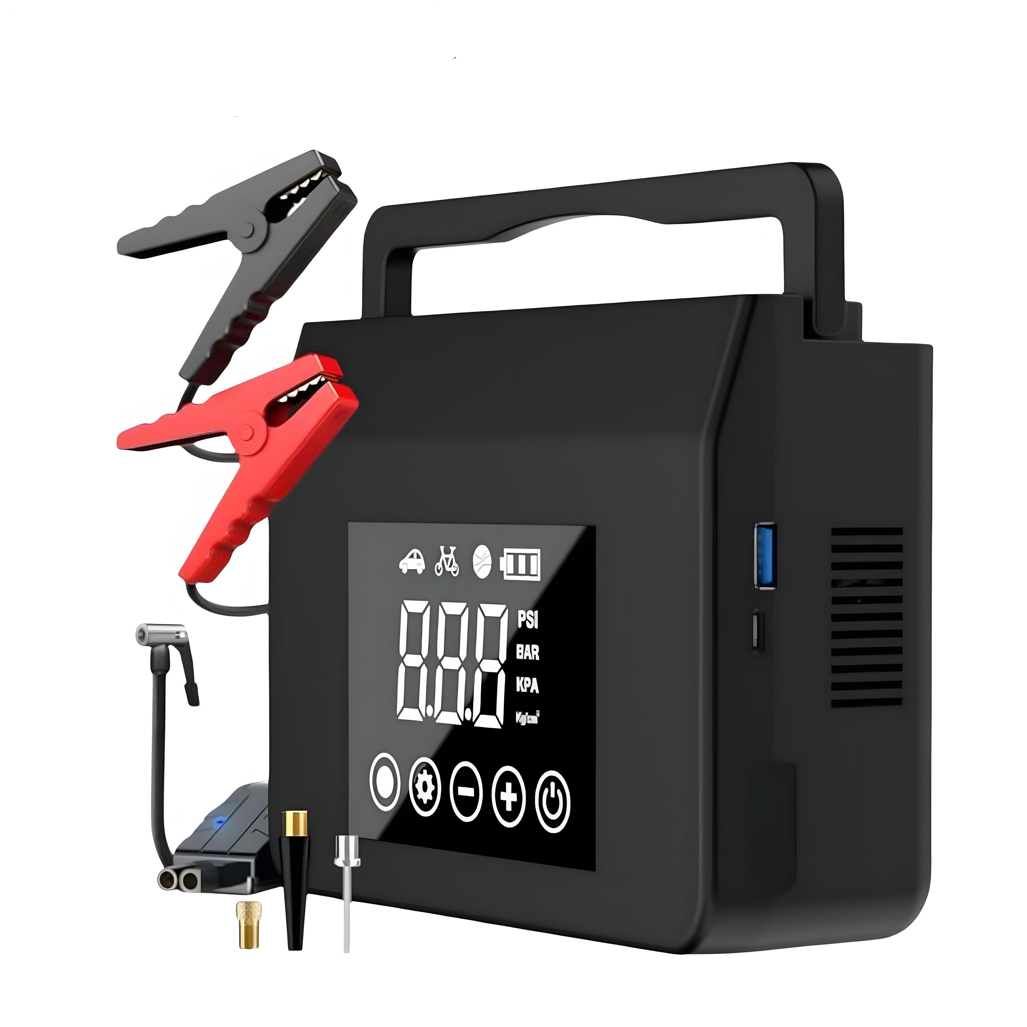 Portable Jump Starter 4000A - 2026 Upgraded 4000A Car Jump Starter