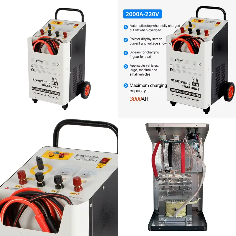 2000A Car Jump Starter 12V 24V - Jump Starter 24V Heavy Duty review and price