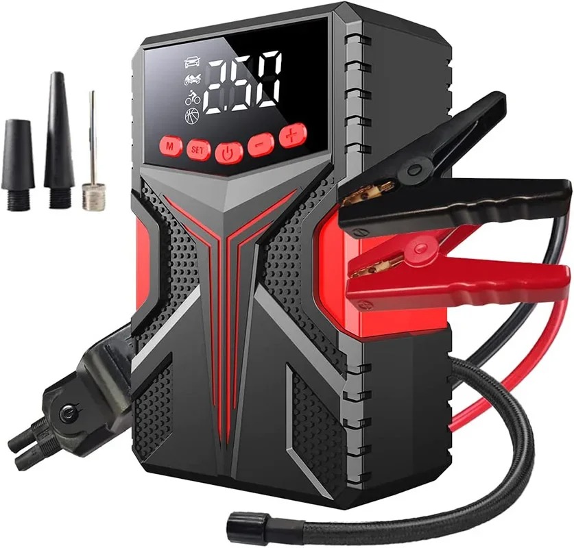 Car Jump Starter & Tire Inflat - Jump Starter 12V Diesel review and price