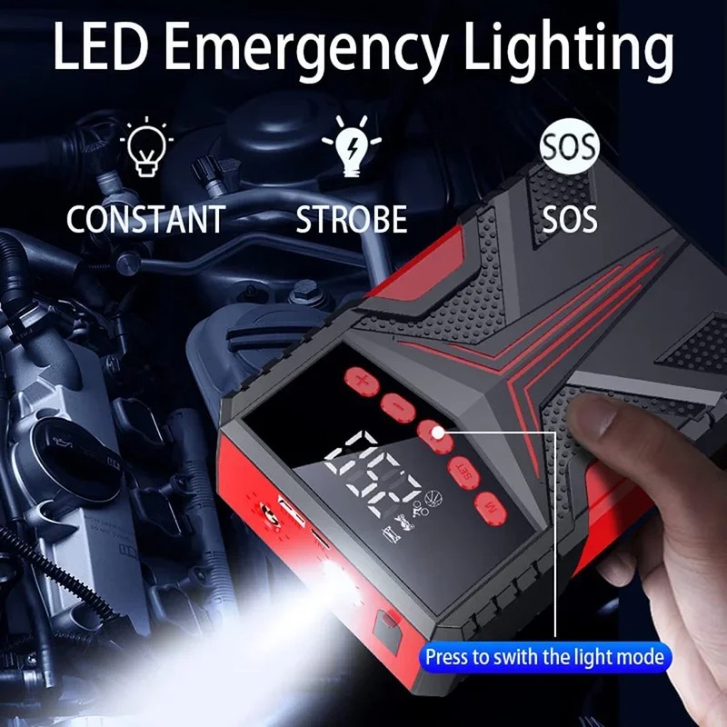 Car Jump Starter & Tire Inflat - Jump Starter 12V Diesel review and price