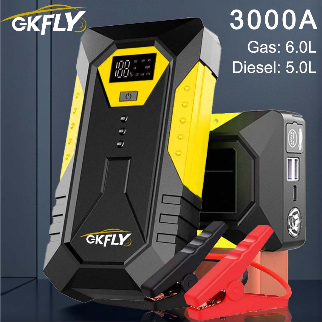GKFLY Jump Starter Power Bank  - Portable Jump Starter 4000A review and price
