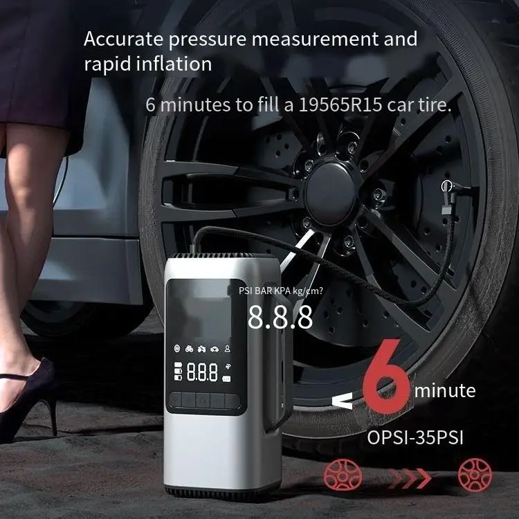 Portable car jump starter inte - Jump Starter With Air Compressor review and price