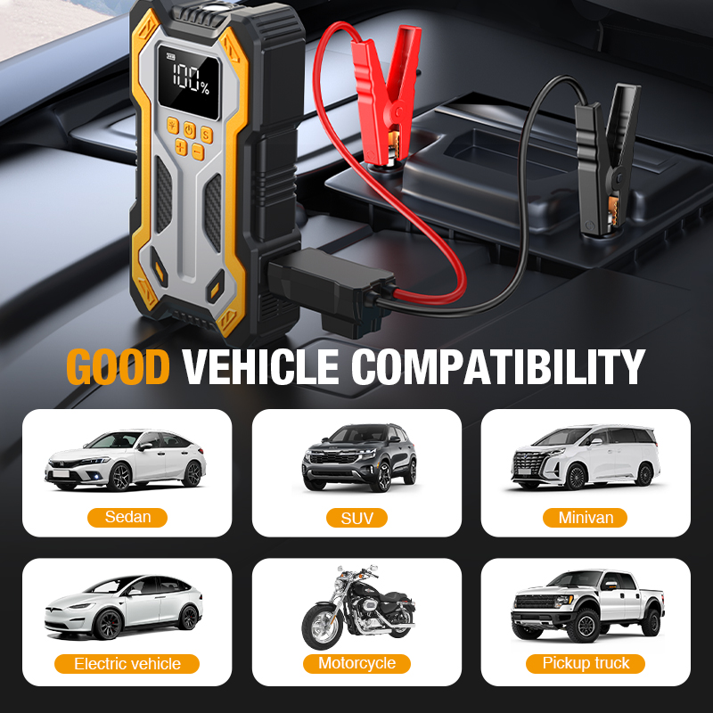 Jump Starter with Air Compress - Jump Starter With Air Compressor review and price