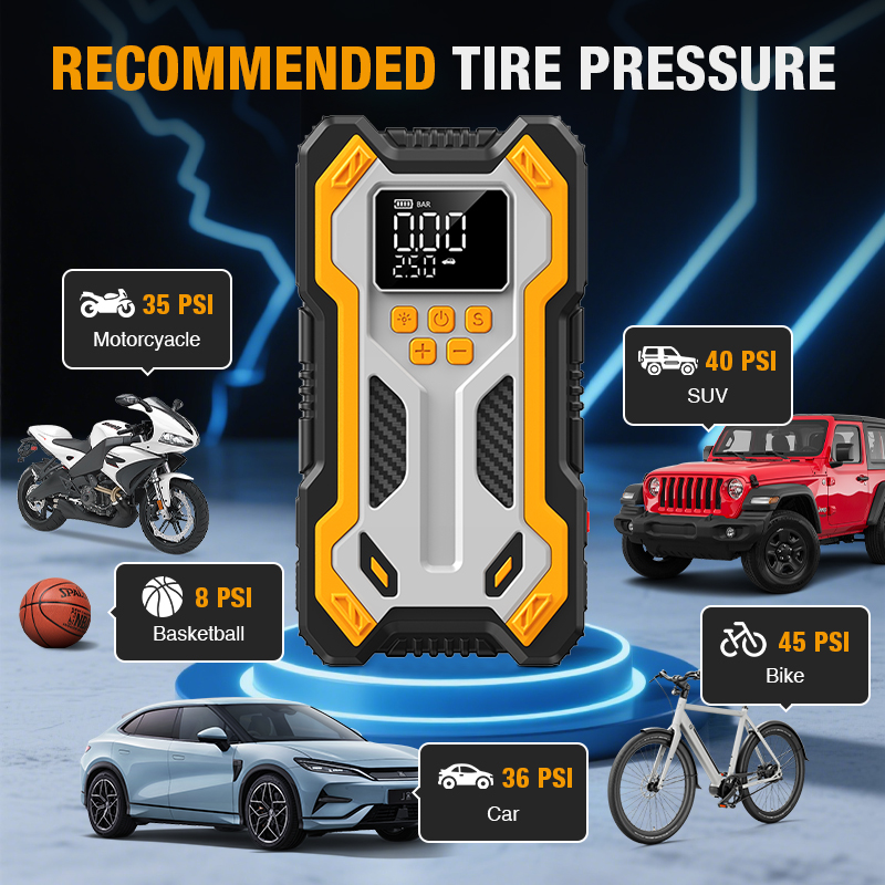 Jump Starter with Air Compress - Jump Starter With Air Compressor review and price