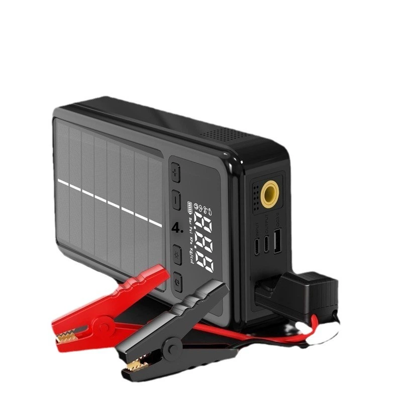 MPPT Solar Car Jump Starter Po - Solar Jump Starter Power Bank review and price