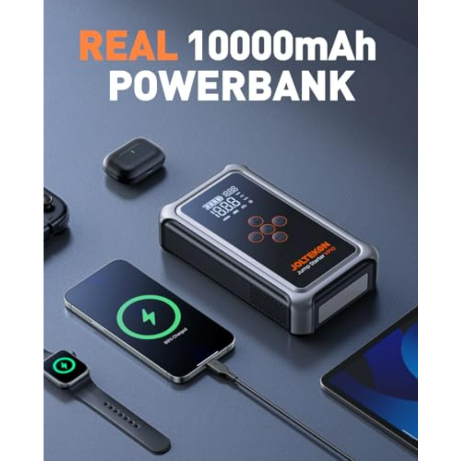 5000A Portable Car Battery Jum - Jump Starter 12V Diesel review and price