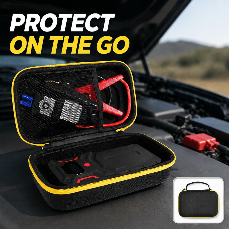 Portable Hard‑shell EVA Storag - Jump Starter Case Hard Shell review and price