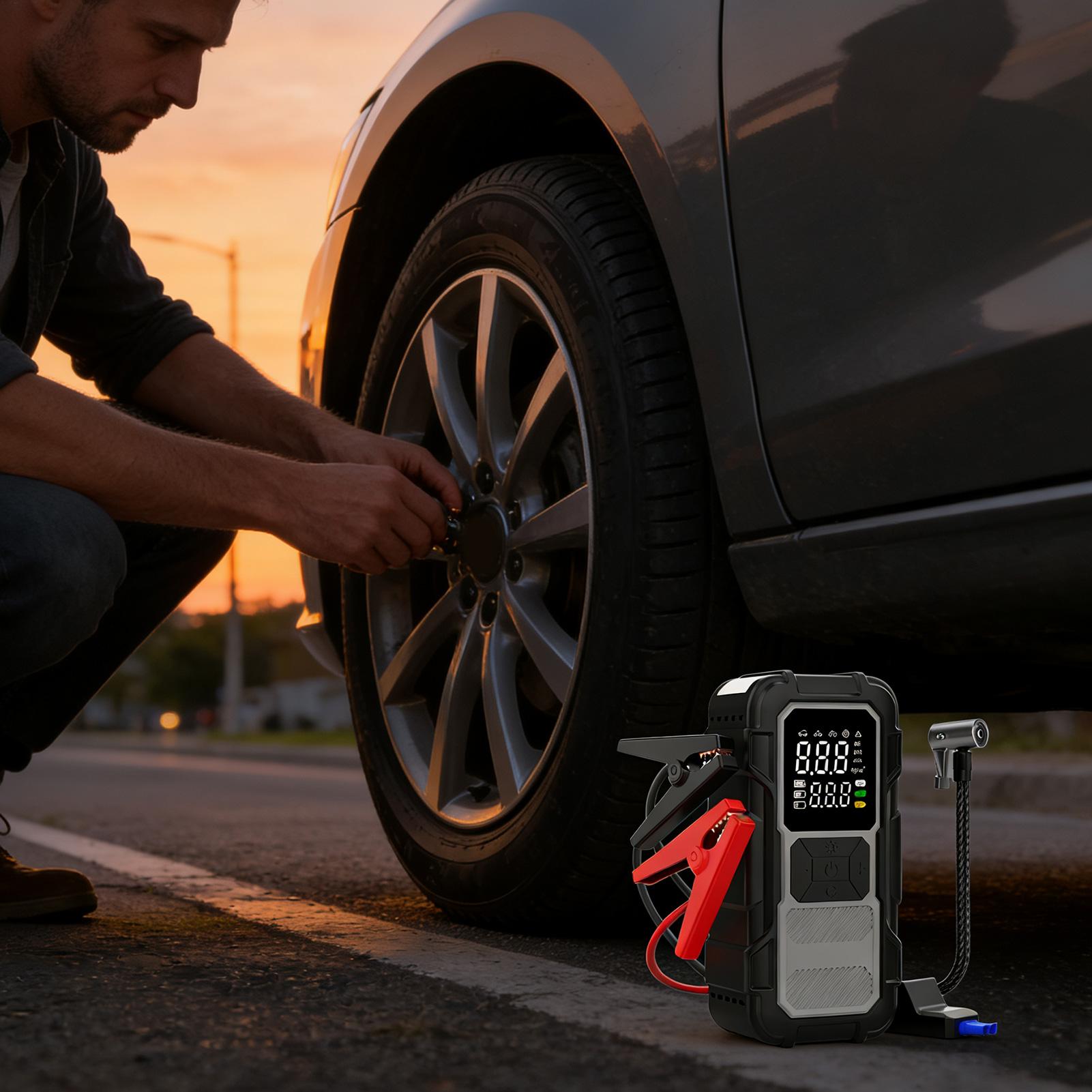 Portable Jump Starter 12V 4000 - Portable Jump Starter 4000A review and price
