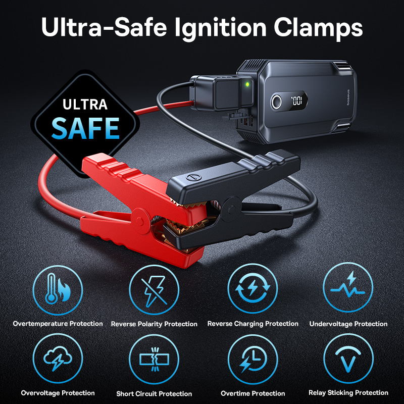 Baseus 2000A Jump Starter Emer - Jump Starter Power Bank 20000Mah review and price