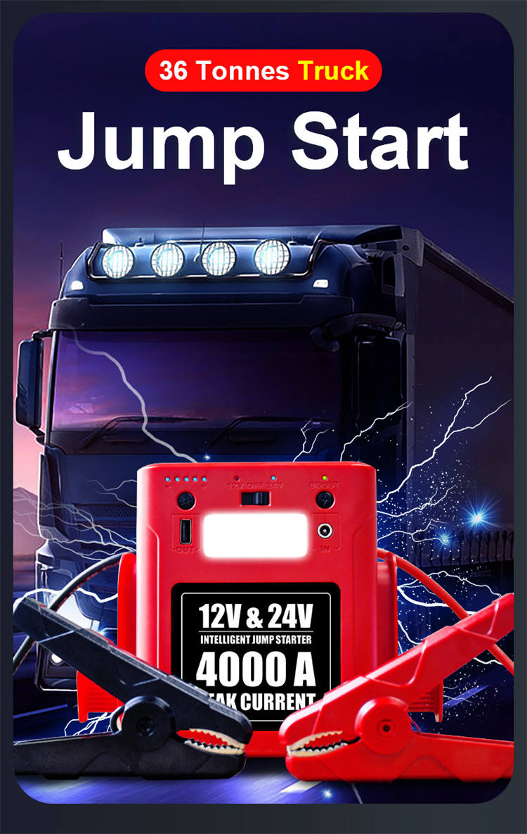 Portable 12V 24V Car Jump Star - Jump Starter 24V Heavy Duty review and price
