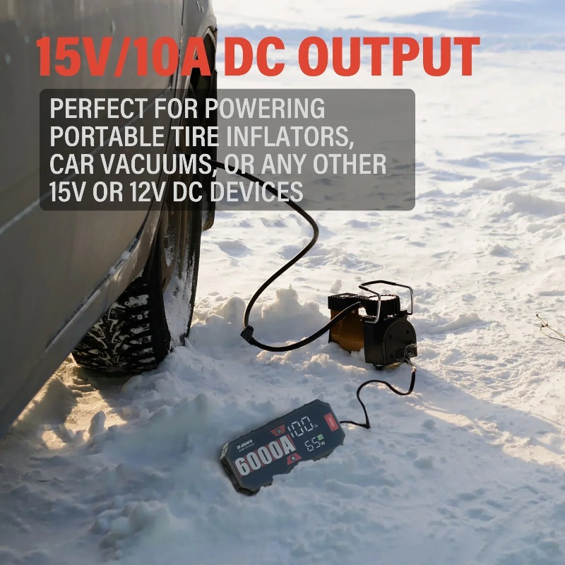 JFEGWO Car 4000A 6000A Portabl - Portable Jump Starter 4000A review and price