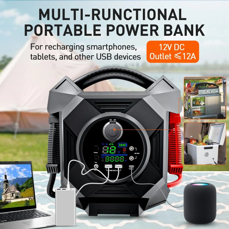 High Power Multi-function Jump - Jump Starter 24V Heavy Duty review and price