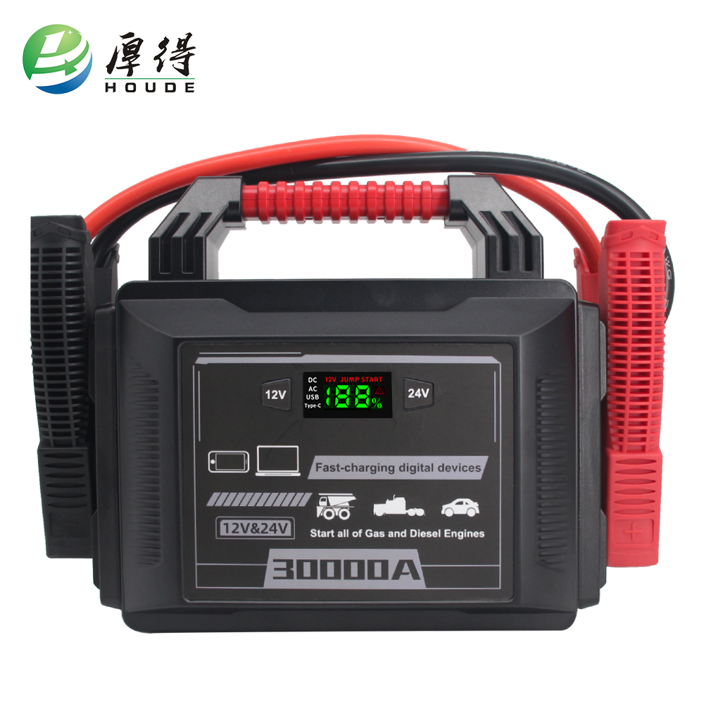 Portable 30,000A Lithium Heavy - Jump Starter 24V Heavy Duty review and price