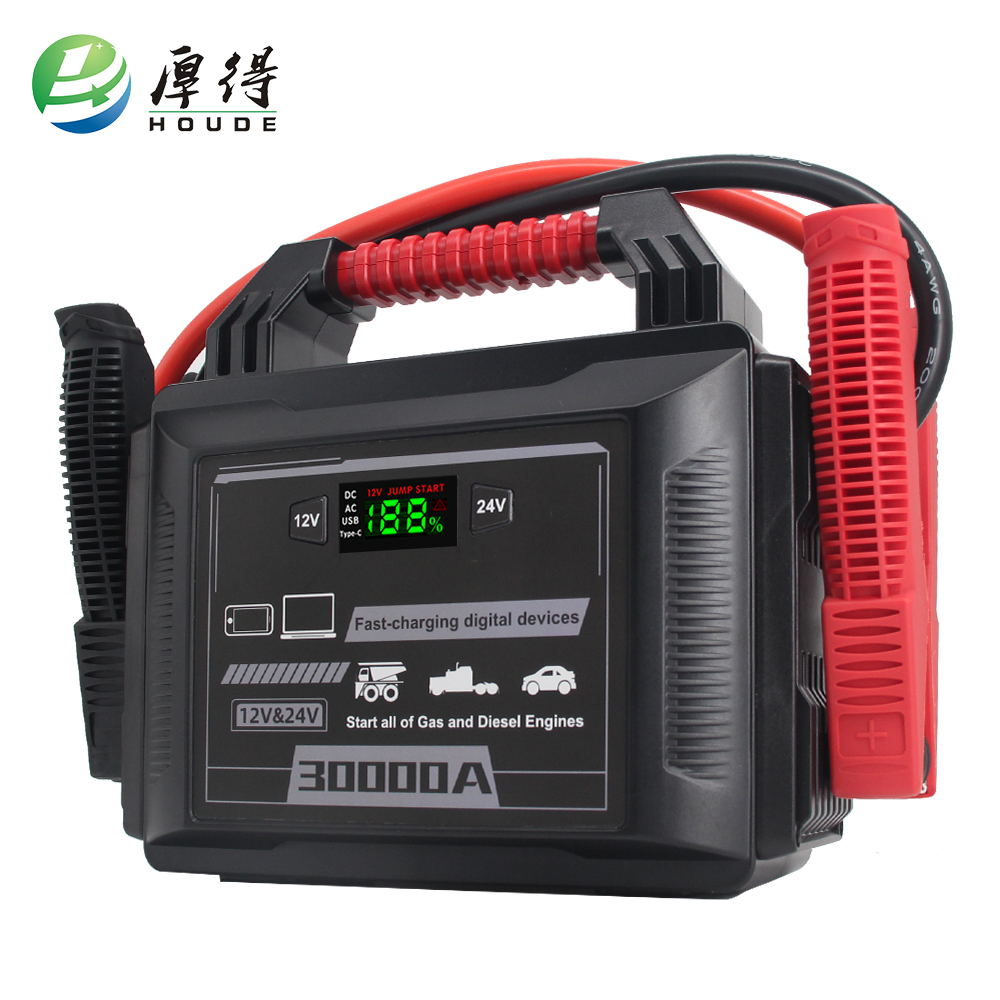 Portable 30,000A Lithium Heavy - Jump Starter 24V Heavy Duty review and price