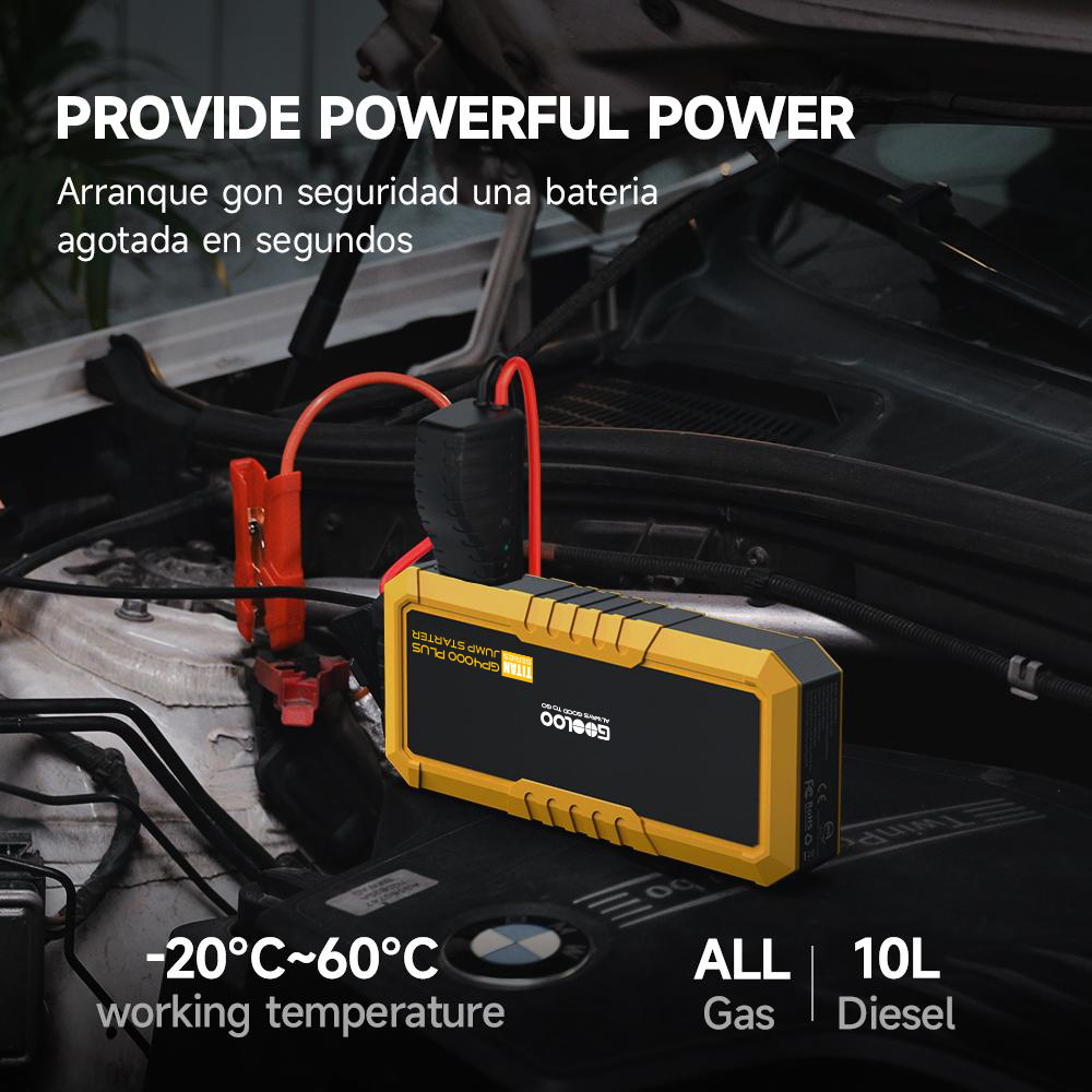 GOOLOO GP4000 Plus Portable Ju - Portable Jump Starter 4000A review and price