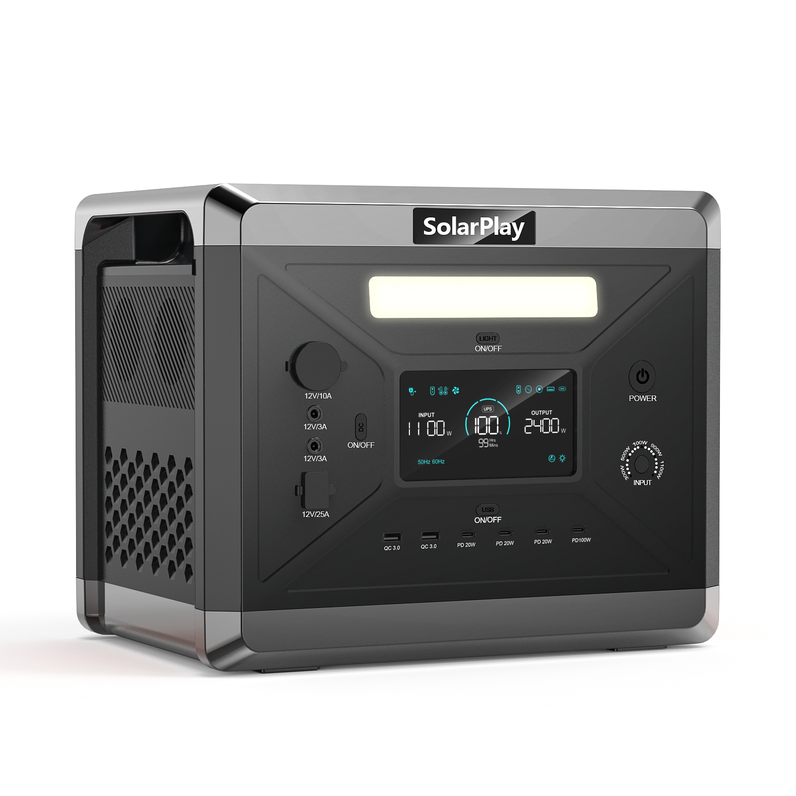 2400W Portable Solar Generator - Solar Jump Starter Power Bank review and price