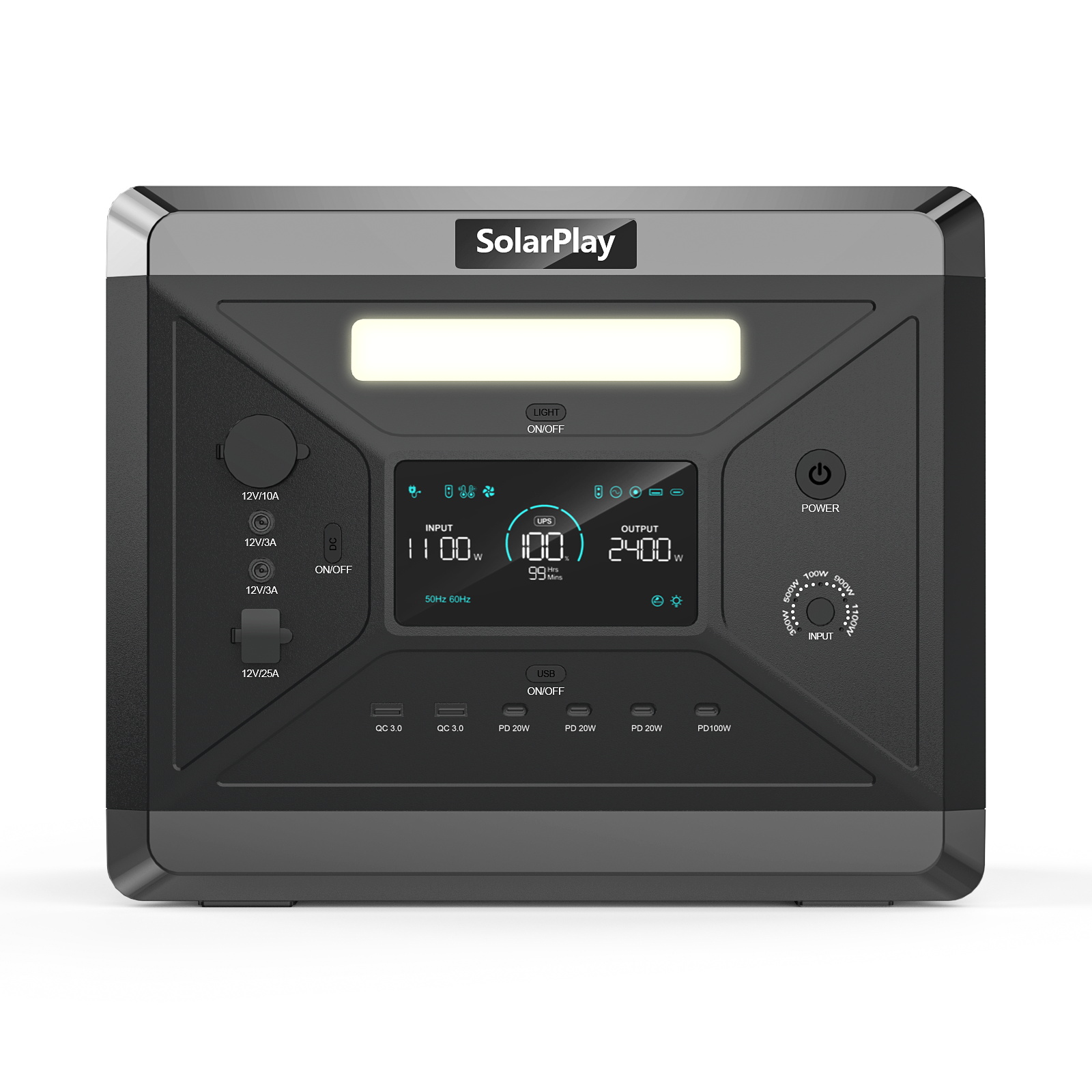2400W Portable Solar Generator - Solar Jump Starter Power Bank review and price