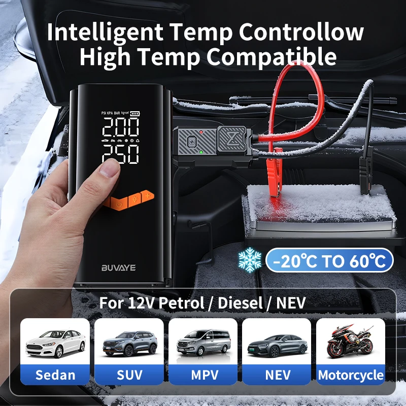 4-IN-1 Car Jump Starter With 1 - Jump Starter 12V Diesel review and price