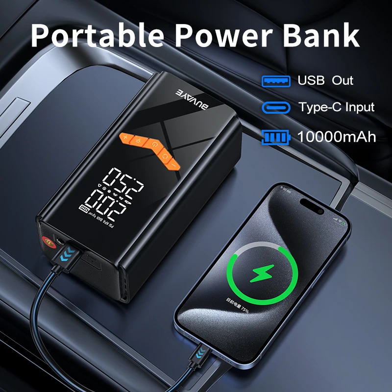 4-IN-1 Car Jump Starter With 1 - Jump Starter 12V Diesel review and price