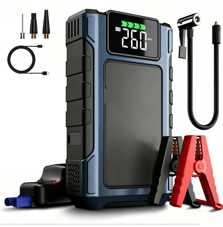 [4000A Peak | Portable] 4000A  - Portable Jump Starter 4000A review and price