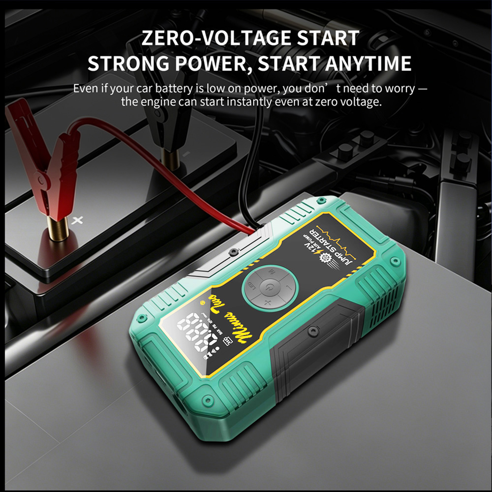 12V Car Jump Starter Power Ban - Jump Starter With Air Compressor review and price