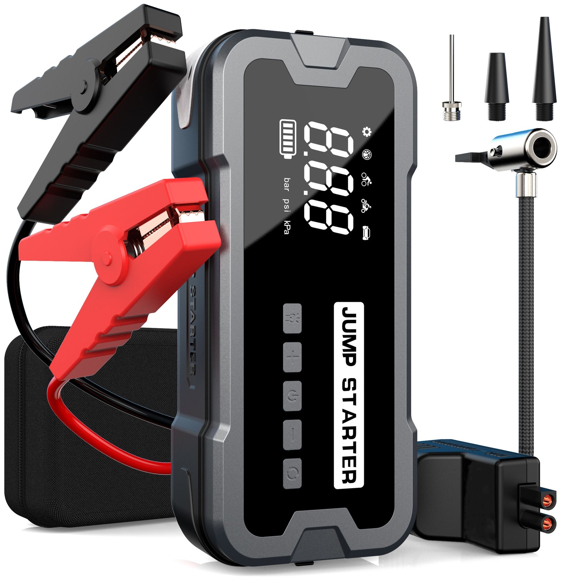 4000A 24000mAh Discharge Porta - Portable Jump Starter 4000A review and price