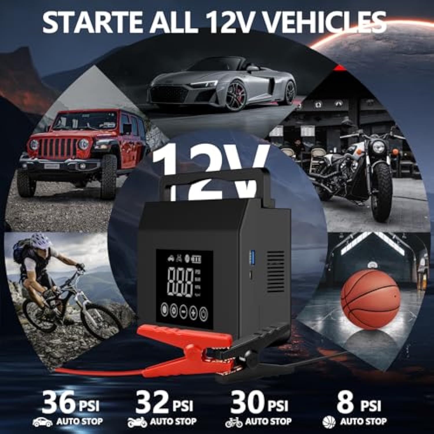 2026 Upgraded 4000A Car Jump S - Portable Jump Starter 4000A review and price