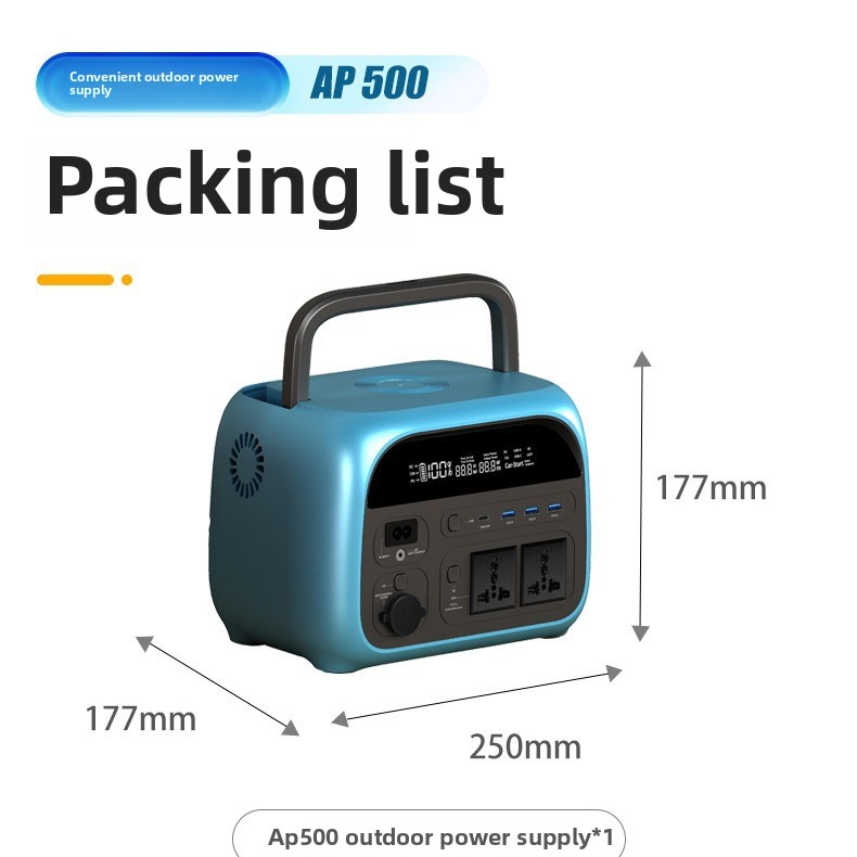 500W Fast Charging Solar Porta - Solar Jump Starter Power Bank review and price